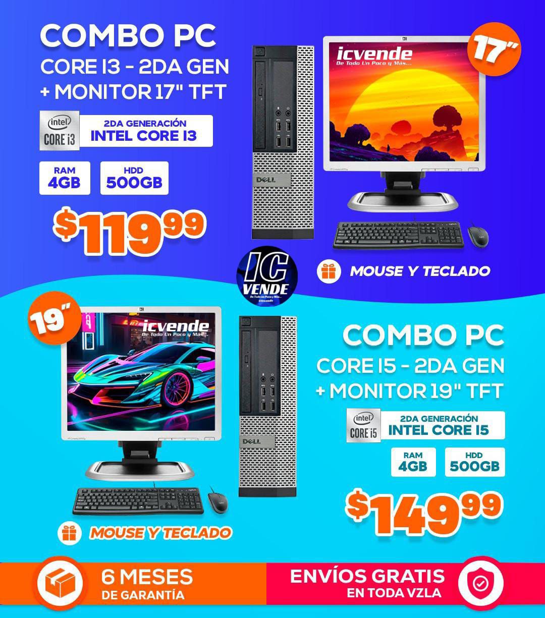 COMBO PC CORE – $120